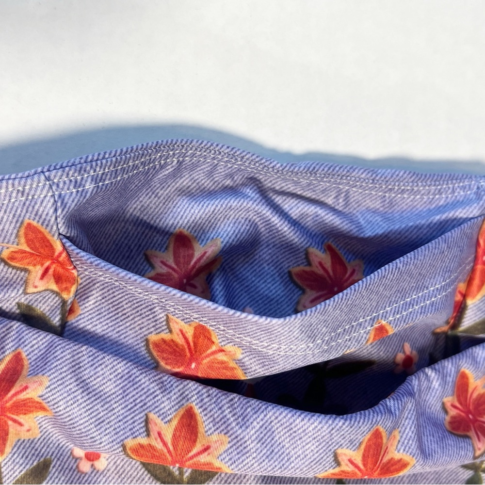 •YOGA DEMOCRACY• High Waist Bell Bottoms 2.0 Leggings in Lavender Love Size L - Picture 10 of 13